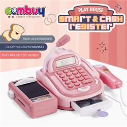 CB929968 CB929969 - Pink pretend play house shopping smart cash register toy set